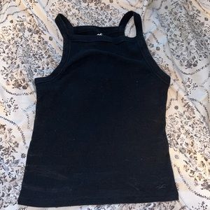 Black hollister layering tank top